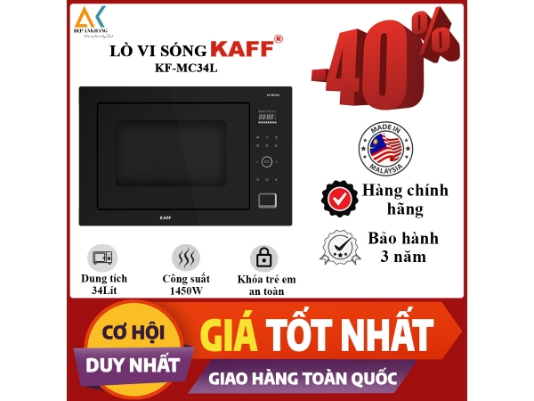 Lò vi sóng KAFF KF- MC34L - Made In Malaysia